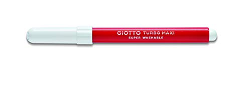 Pennarelli GIOTTO Turbo Maxi punta grossa in fibra 5 mm assortiti  Schoolpack da 108 - 524000