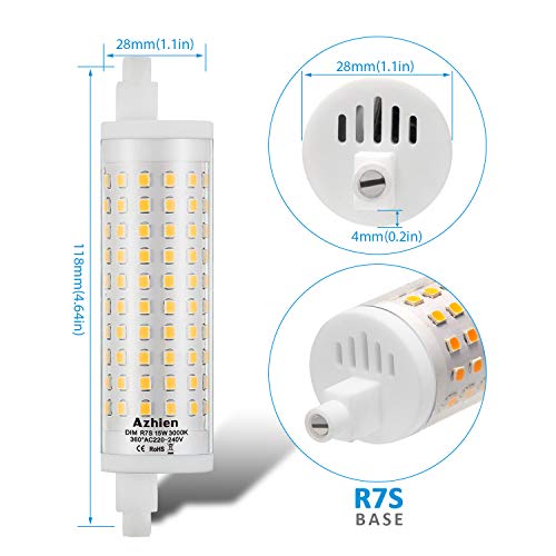 R7S LED 118mm Dimmerabile 15W Lampadina a Doppio Effetto Lineare J118 –