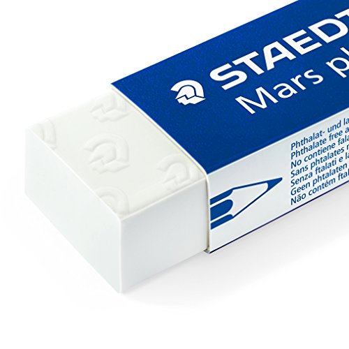 STAEDTLER confezione da 4 gomme per cancellare Mars Plastic, colore 4 –