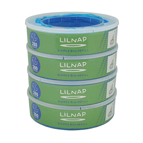 LILNAP 4 RICARICHE MANGIAPANNOLINI COMPATIBILI ANGELCARE MAIALINO  FOPPAPEDRETTI