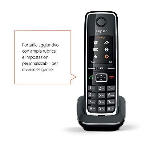 GIGASET GIGASET TELEFONO CORDLESS, VIVAVOCE, CHIAMATE TRA INTERNI