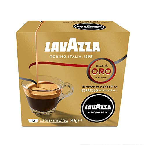 Lavazza Capsule Caffè A Modo Mio Qualità Oro, 10 Confezioni da 12 Caps –