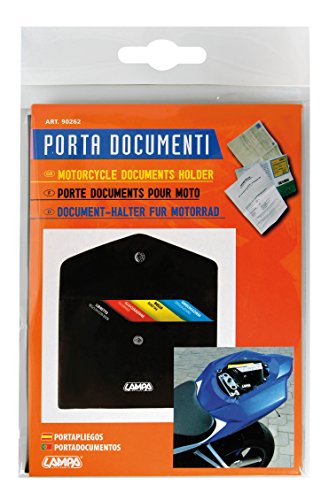 Lampa 90262 Porta Documenti Moto con Multiscomparto –