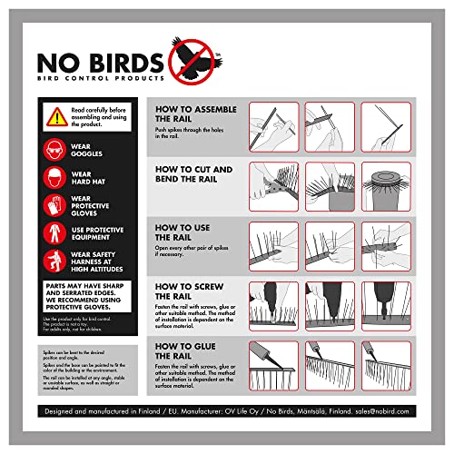 NO Birds, Dissuasori per Piccioni