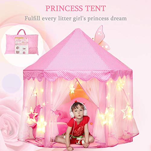 TENDA PER BAMBINI tenda rosa della Principessa Castello gioco