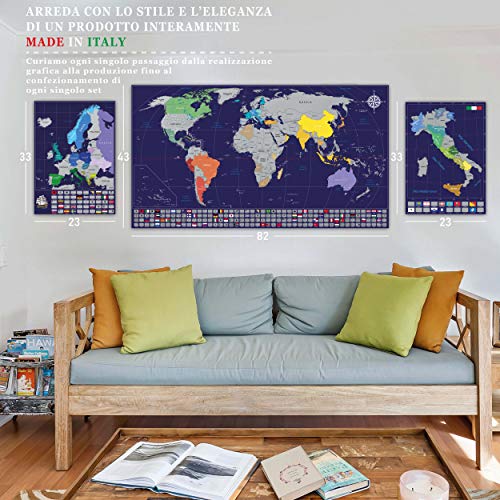 Mappa del Mondo da grattare in offerta a soli 2,48€ con spedizione gratuita!