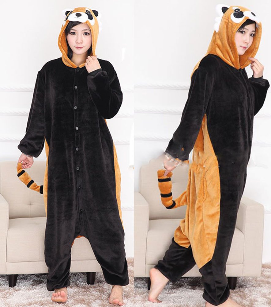 Costume da Panda Uomo Donna Unisex Kigurumi Animale Pigiama Carnevale  Halloween