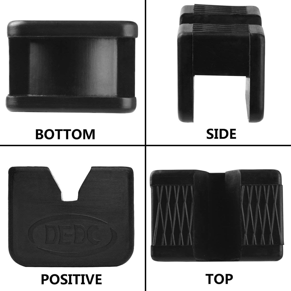 DEDC TAMPONE IN Gomma per Cric Sollevatore Auto Ponte Con Scanalatura  Spessori p EUR 11,99 - PicClick IT