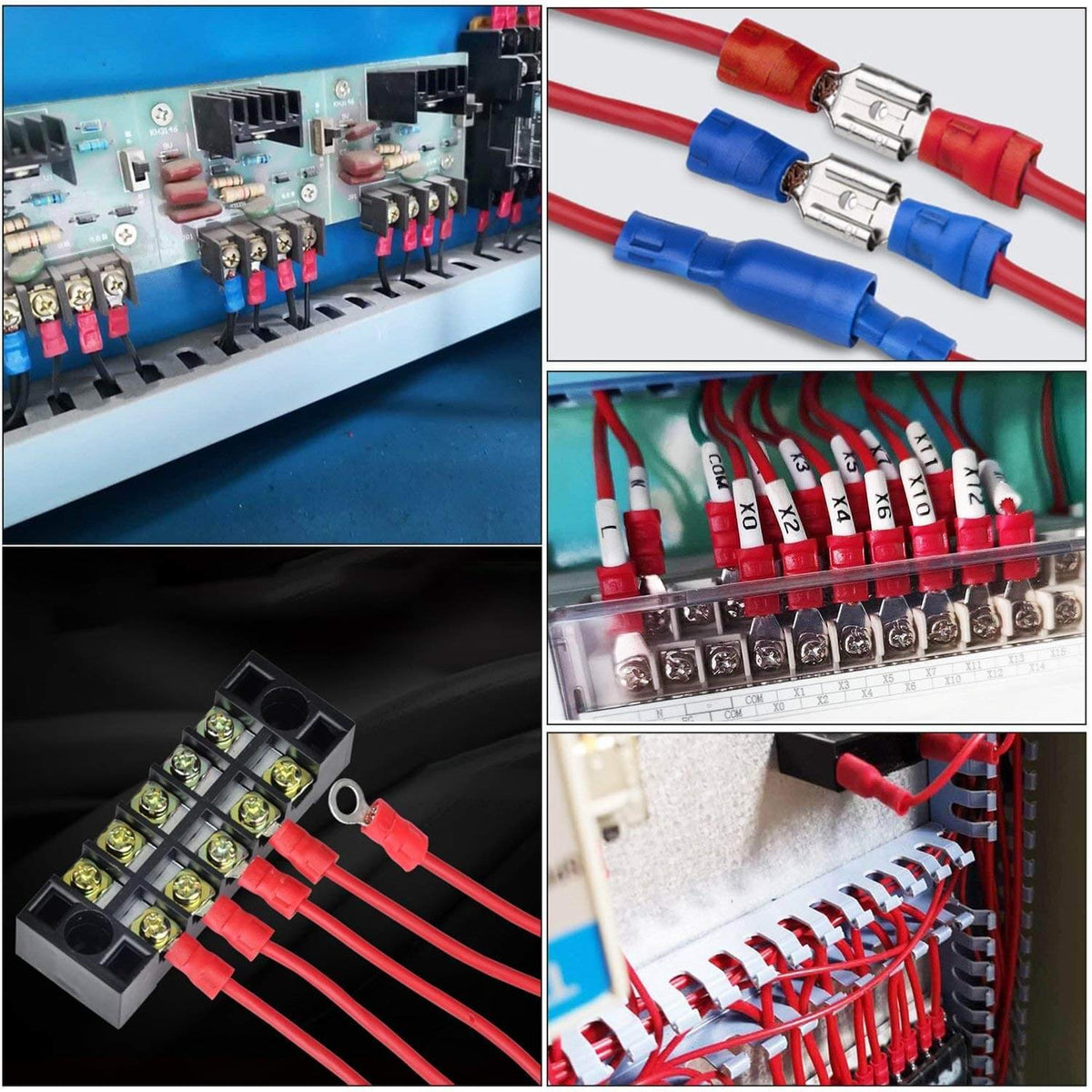 Connettori Elettrici, 480 Pezzi Morsetti Elettrici Assortiti 480 –