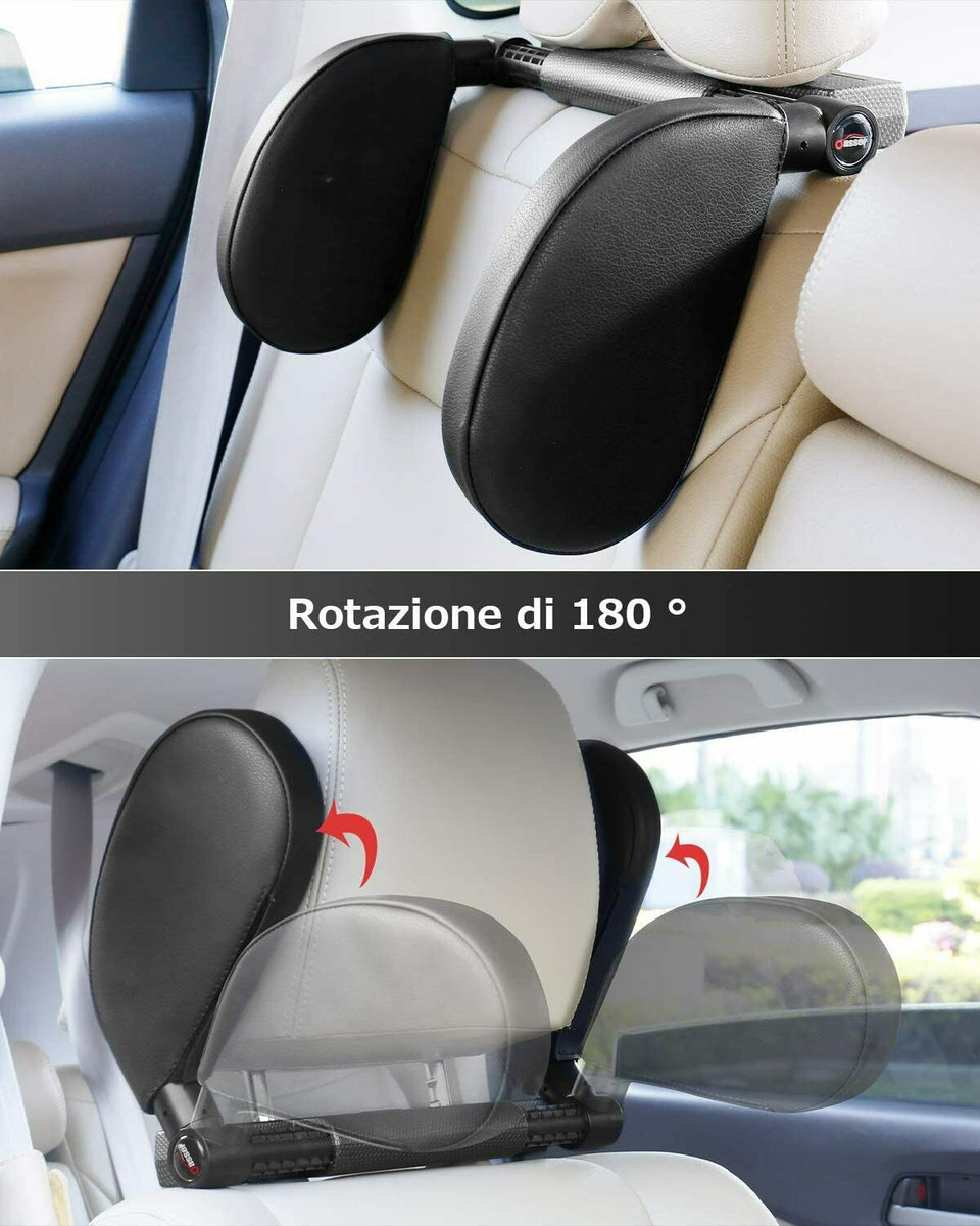 Cuscino per il collo a forma di U poggiatesta per sedile del passeggero  automatico Memory Foam