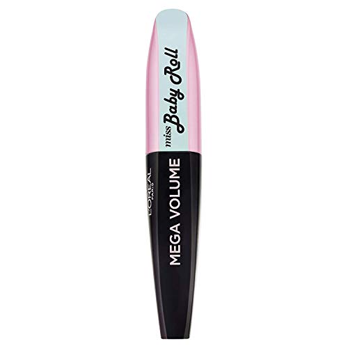 L'Oréal Paris Mascara Volumizzante Mega Volume Miss Baby Roll, Nero - Ilgrandebazar