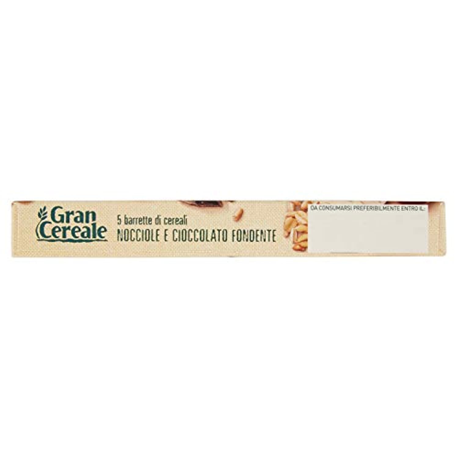 Gran Cereale - Snack Barrette 4 Cereali Nocciola e Cioccolato - Colazi –