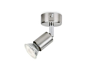 Philips Essentials Faretto Limbali Cromato Opaco, Bianco, 1 x 50 W - Ilgrandebazar