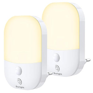 Luce Notturna Bambini, [2 Pezzi] Luce Notturna LED 5 Livelli Luminosit –