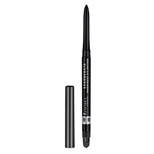 Rimmel Matita Occhi Automatica Exaggerate, Waterproof a Lunga 261 Noir - Ilgrandebazar