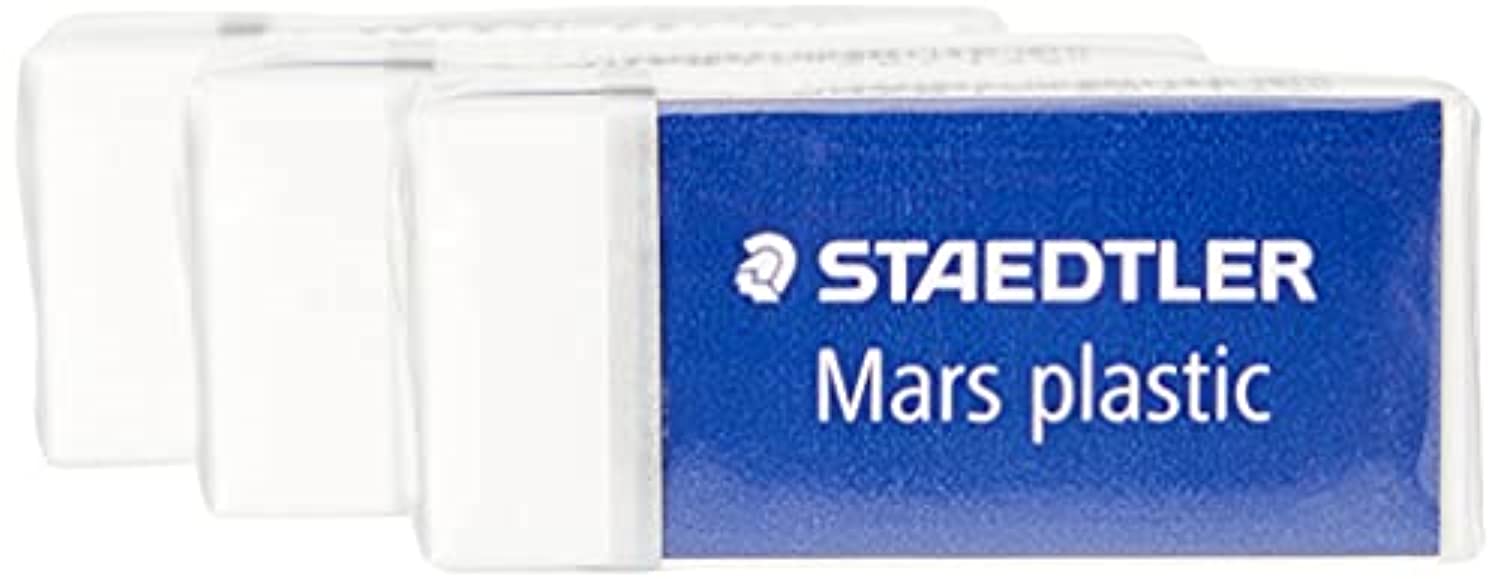 Staedtler Mars plastic 526 53 Gomma, 40 x 19 x 13 mm, 1 Pezzo : :  Cancelleria e prodotti per ufficio