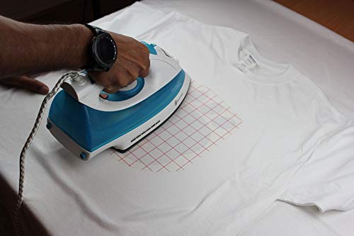 PPD A4 5 Fogli Di Carta Trasferibile Termoadesiva Per Inkjet - T-Shirt E  Tessuti Chiari - PPD-1-5 