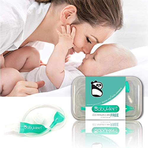 Babyklein Aspiratore Nasale Neonato Manuale Riusabile - Dispositivo Me –