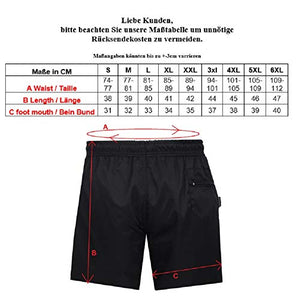 Kayhan Uomo Swim Shorts Costume Costumi da Bagno Sport Boxer M, Navy 03