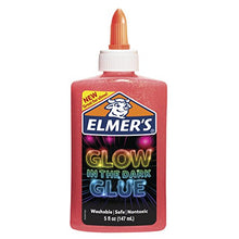 Carica l&#39;immagine nel visualizzatore di Gallery, Elmers Glow In The Dark Liquid Glue 5Oz-Pink - Ilgrandebazar