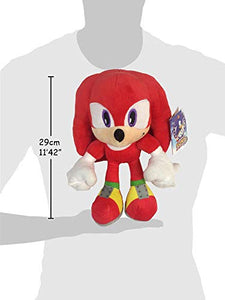 Sonic - Peluche Knuckles The Echidna 11'40 "/ 29cm Colore Rosso qualità...