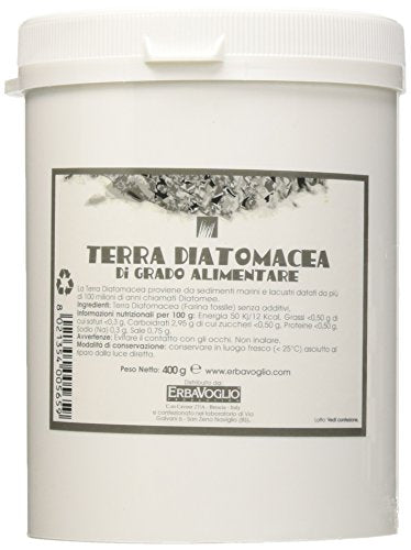 Erbavoglio Terra Diatomacea di Grado Alimentare - 400 gr