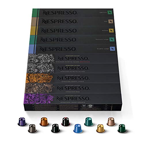 Nespresso 100 Capsule Originali Espresso Miste