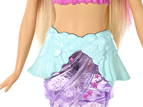 Barbie Dreamtopia Sirena Luci Brillanti Bambola per Bambine