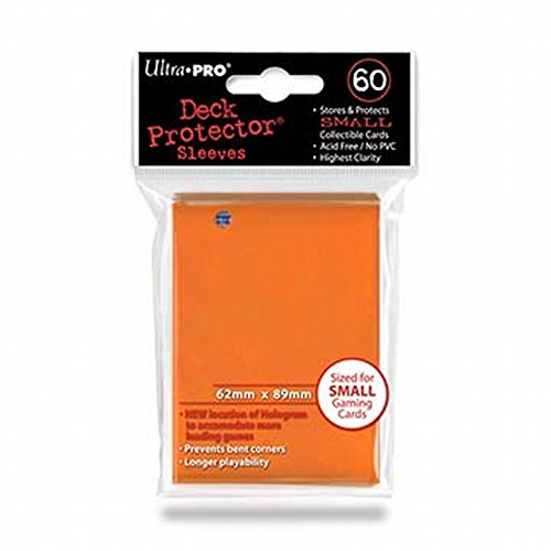 Ultra Pro - Pellicola Protettiva Opaca per Carte, Misura S, Confezione Orange