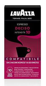 200 capsule caffè Lavazza compatibili NESPRESSO MISCELA DECISO - Ilgrandebazar