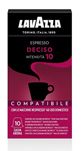 200 capsule caffè Lavazza compatibili NESPRESSO MISCELA DECISO - Ilgrandebazar