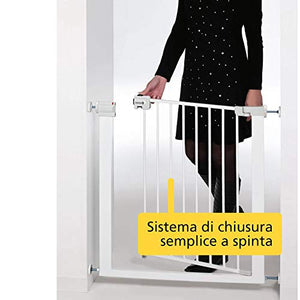 Safety 1st Easy Close Metal Cancelletto di Sicurezza per Bambini, Bianco