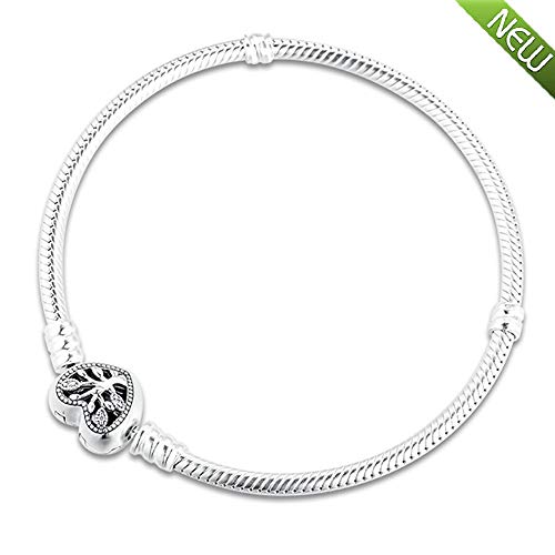 Regalo per la Festa della Mamma Bracciale a Catena con Cuore di Serpen –