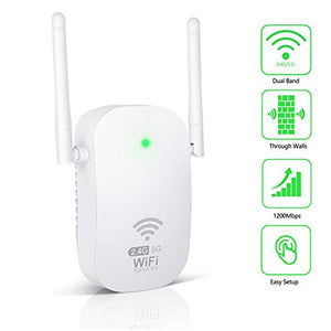 Ripetitore WiFi Esterno, WiFi Extender Esterno 1200 Mbit/s Access