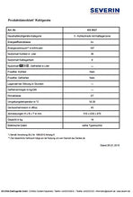 Carica l&#39;immagine nel visualizzatore di Gallery, Severin KS 9827 Frigorifero e Congelatore, 70 W, 42 L (36 + 6), 43 Bianco - Ilgrandebazar