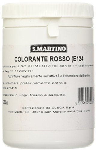 S.Martino - Colorante Rosso - Barattolo 250G –