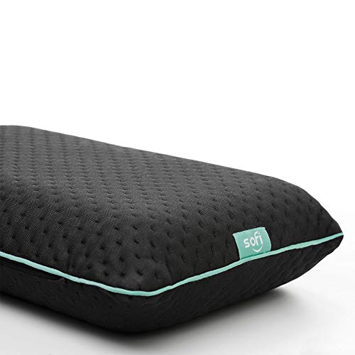 sofi Cuscino Campeggio per cervicale - da Viaggio in Memory Foam Nero –