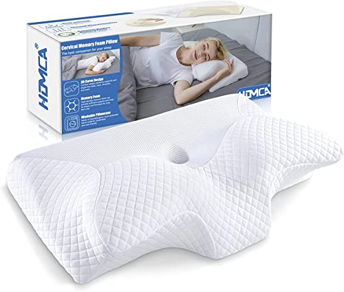Cuscino per dormire facilmente, in memory foam, cuscino cervicale, a forma  di uovo, morbido cuscino per dormire, ortopedico, cuscino ergonomico per il