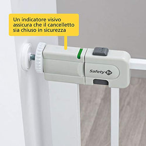 Safety 1st Easy Close Metal Cancelletto di Sicurezza per Bambini, Bianco