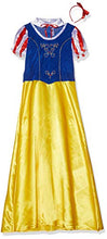 Carica l&#39;immagine nel visualizzatore di Gallery, SMIFFYS Costume Principessa della neve, Giallo, con abito, colletto e fascia... - Ilgrandebazar
