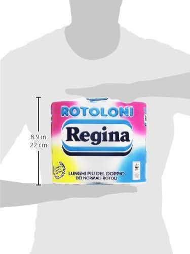 Regina Rotoloni Maxi Carta Igienica, Confezione da 4 –