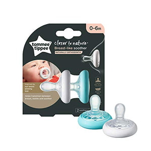 Tommee Tippee Succhietto Simile al Seno Materno, 0 - 6 Mesi 0 - 6 Mesi, Unisex