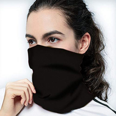 HASAGEI Scaldacollo Moto Estivo bandana nera Fasce Ciclismo Uomo nero+ –