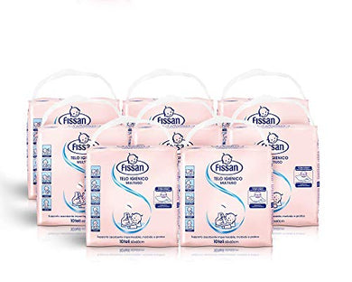 FISSAN BABY Telo igienico MEGAPACK 80 Teli (8 confezioni da 10 teli) :  : Prima infanzia