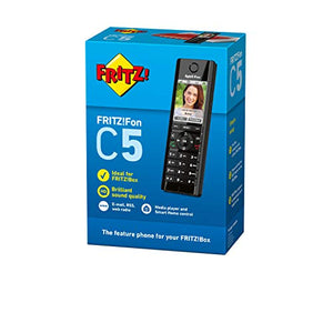 AVM FRITZ!Fon C5 Telefono Cordless DECT, Schermo a Colori, Tlefonia HD,... - Ilgrandebazar