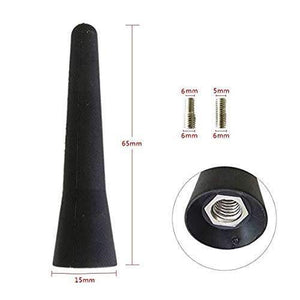 Mini antenna universale per auto, lunghezza 2,5 cm, 65 mm, pollici