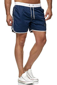 Kayhan Uomo Swim Shorts Costume Costumi da Bagno Sport Boxer M, Navy 03