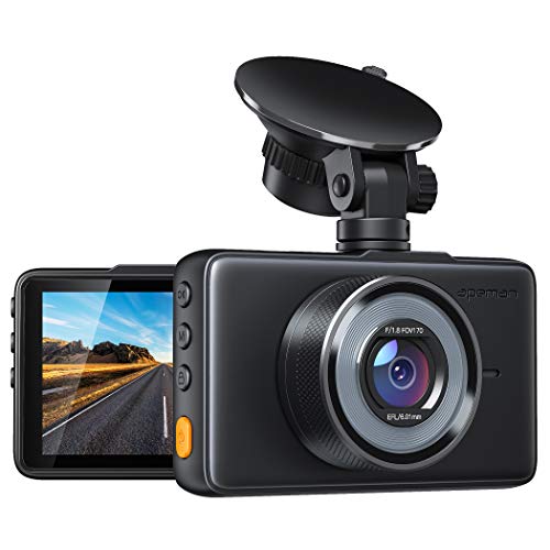 APEMAN Dash Cam Telecamera per Auto 1080P FHD 3 inch Schermo 170 °...