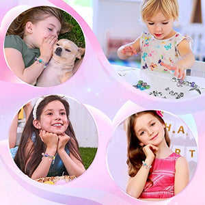 BIIB Regalo Bambina 4-12 Anni, Kit per Braccialetti Bambina, Idee Regalo  (v6X)