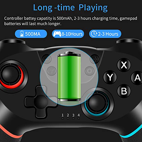 Acquista 8592 Controller di Gioco Wireless Per Switch Bluetooth